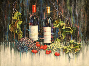 Fruit of the Vine Acrylic on Canvas 18 x 24 x .75 $1,190