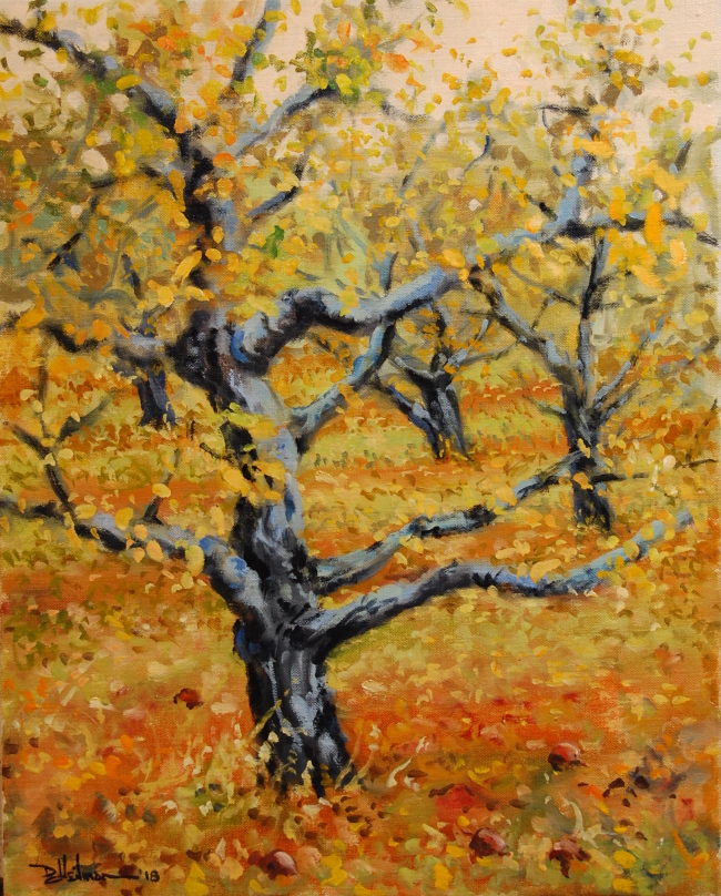 Fall Orchard 16" x 20" $650