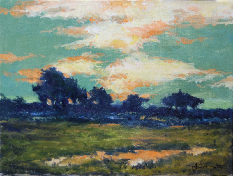 Evening After the Rain          Oil ~ 12"x16"