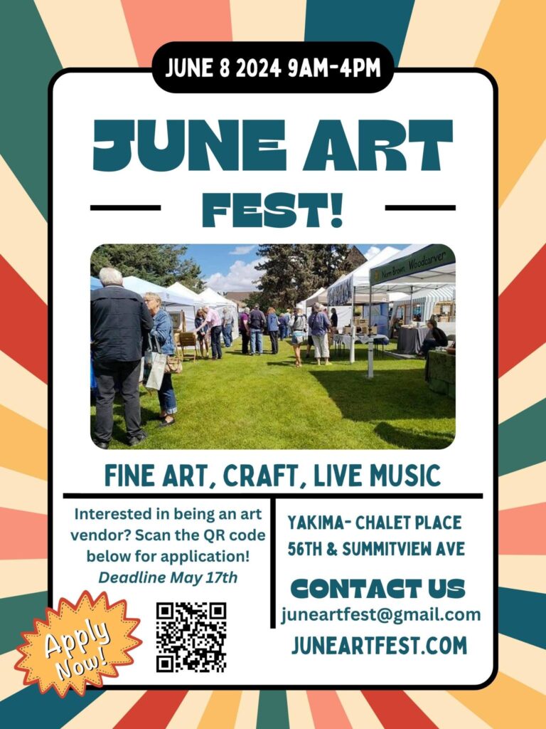 June Art Fest -- June 8, 2024