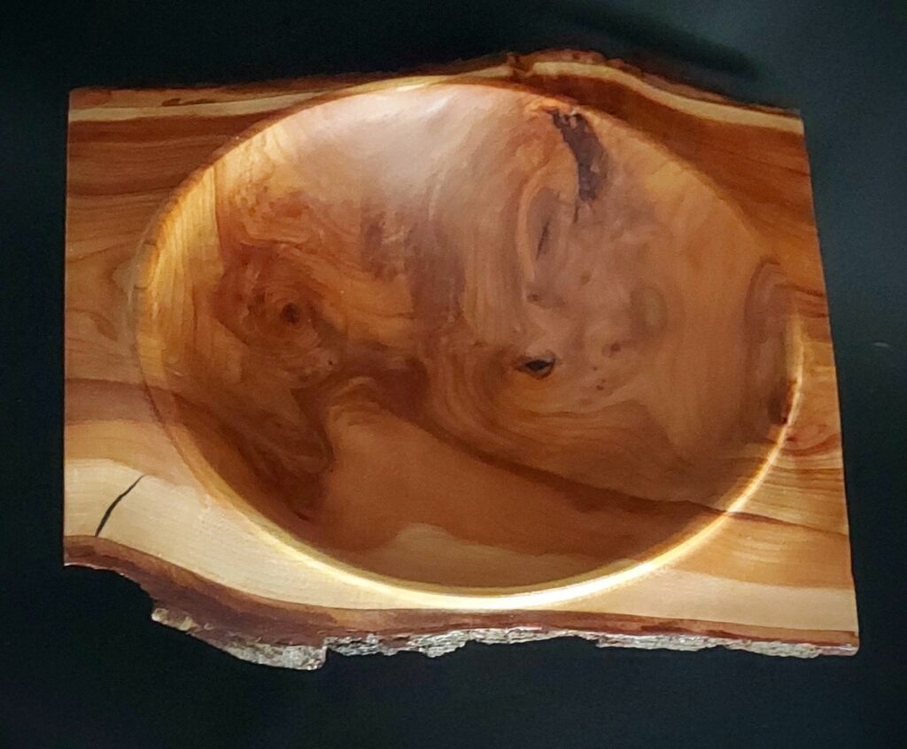 Cherry Burl Bowl