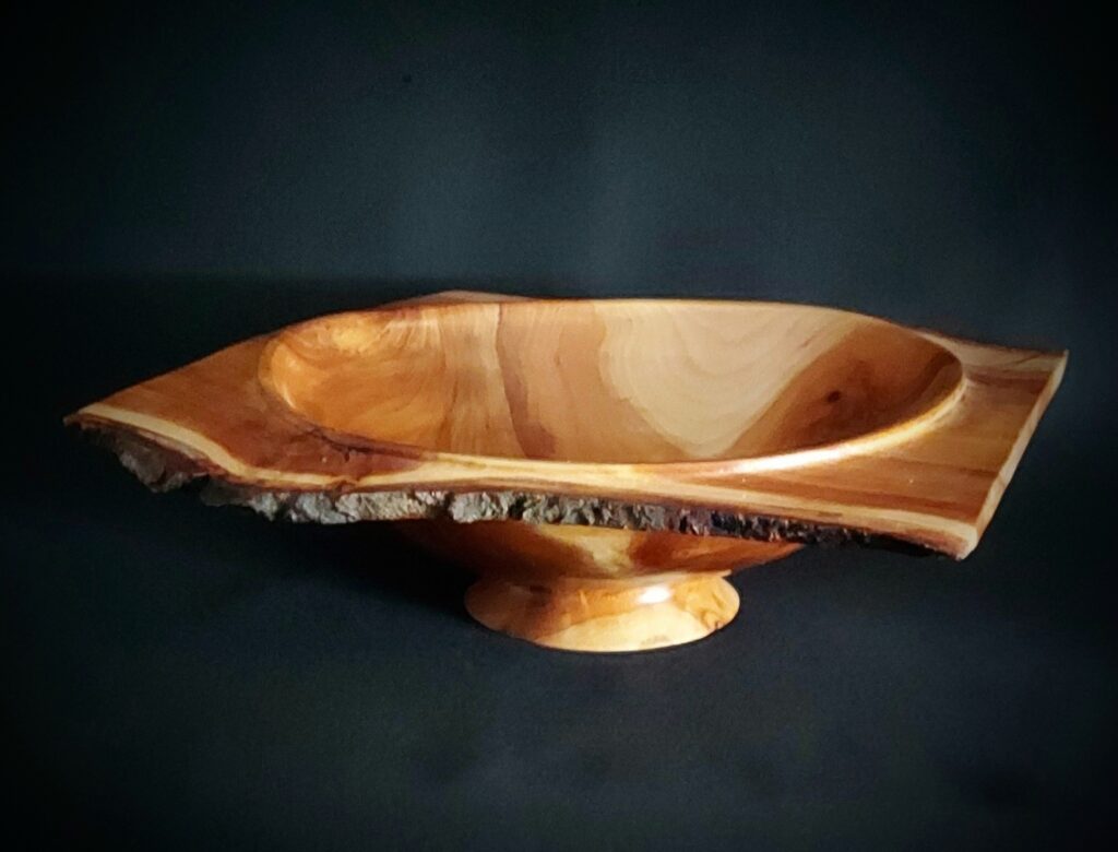 Cherry Burl Bowl