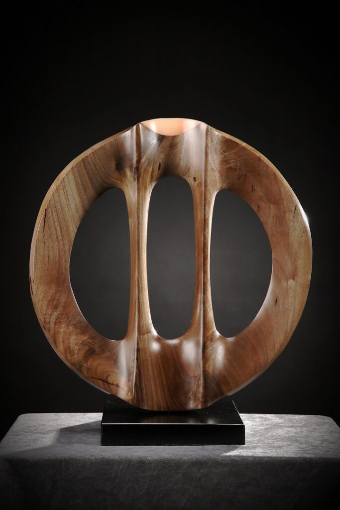 Rune, Black Walnut, 19x17x2 in