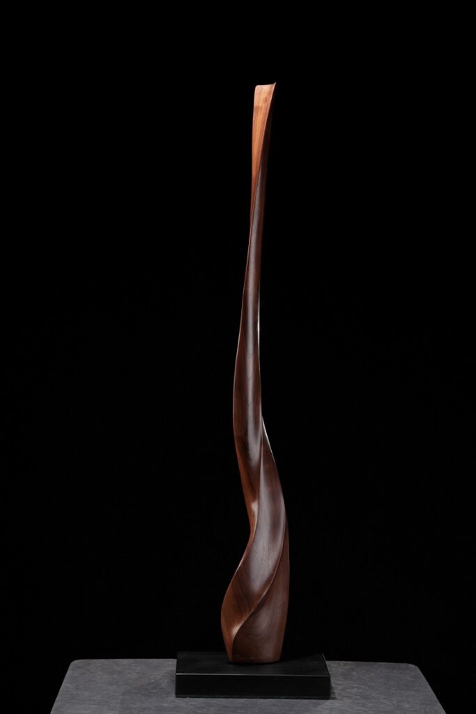 Spire, Black Walnut, 33x8x5 in.