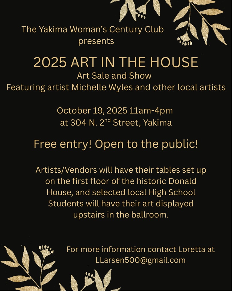 Art in the House - Woman's Century Club Art Sale & Show