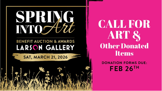 Any artist can participate, even if you can’t afford to donate a work outright. You can contribute at any level that that works for you, from donating a work outright to setting a minimum bid and taking up to a 50% commission on the sale of the work – you can choose a way to give that still meets your needs.