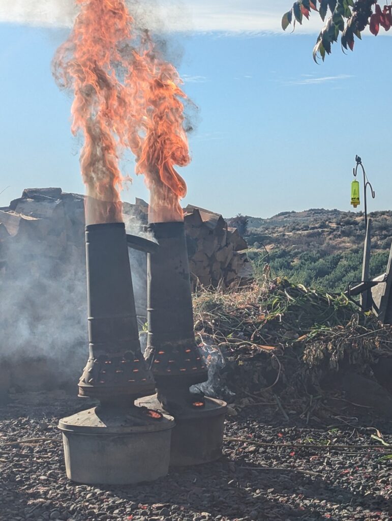 Smudge Pots & Lanterns in their own element.