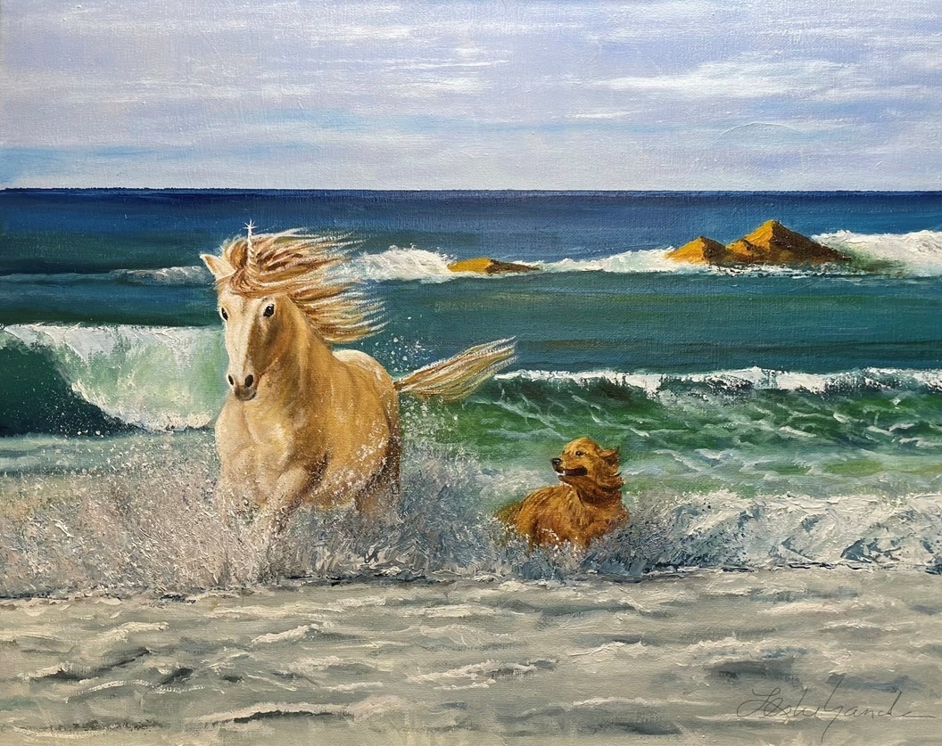 Unicorn and Golden Retriever