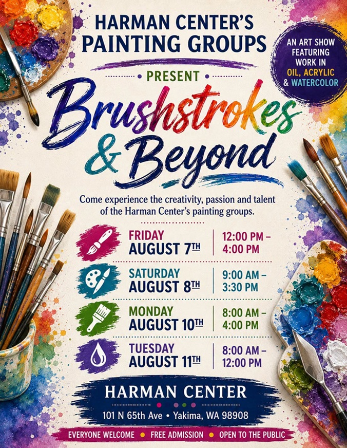 Harmon Center Painters Show