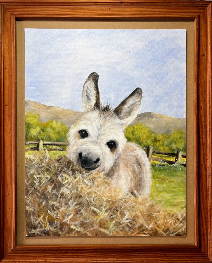 Breakfast Burrito - 14 x 18 +frame.  $170